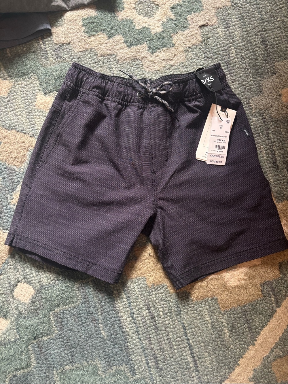 Rip Curl Kids Pull-On Shorts - Black